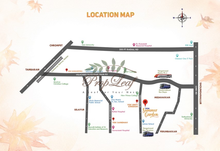 VGK Unity Kingdom Location Map